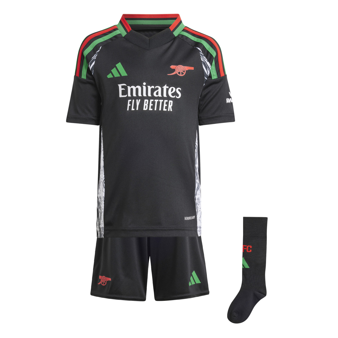 Adidas Arsenal Minikit Uit 2024-2025 Kleuters/Peuters