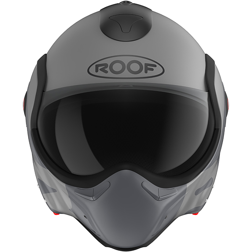 Roof - Casque Boxxer Flag Noir / Gris Mat