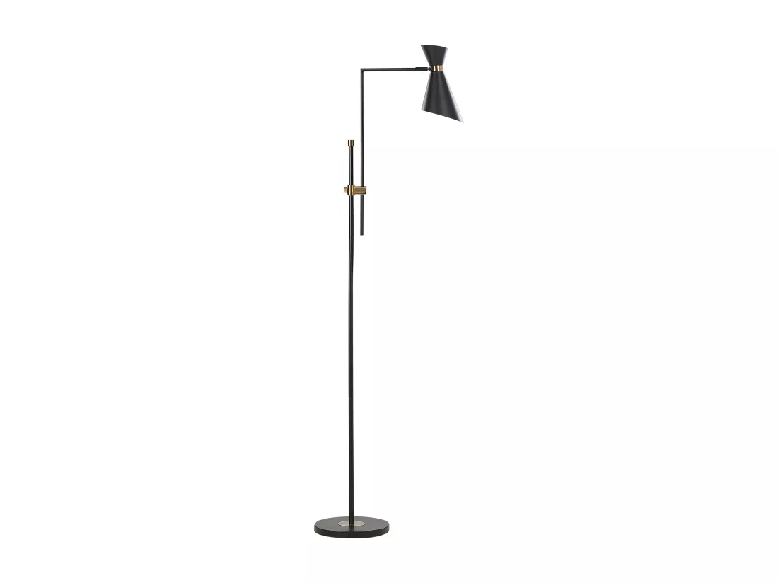 Lampadaire MELAWI Métal Noir