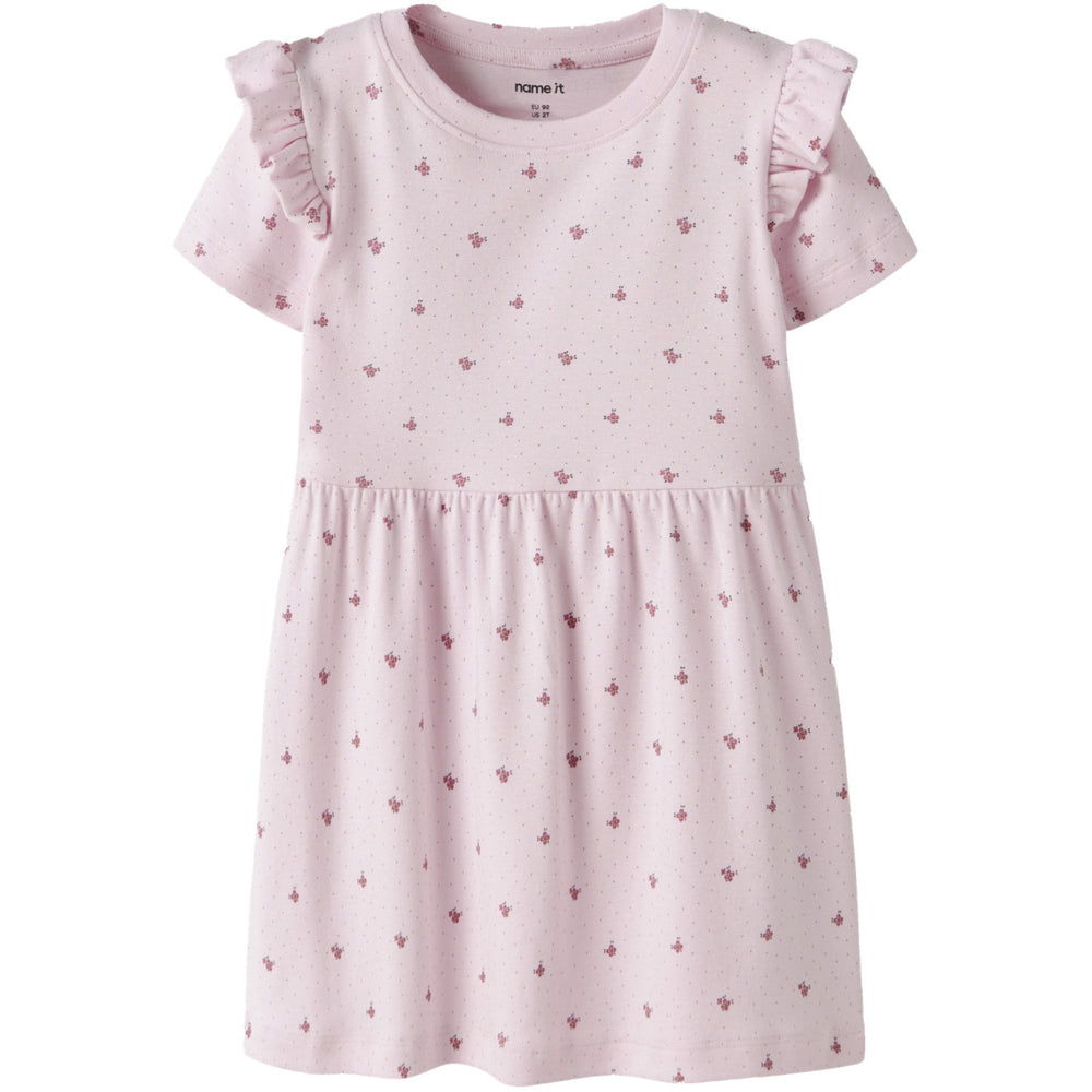 Køb Name It Cradle Pink Nmfhannis Kasket Sl Kjole