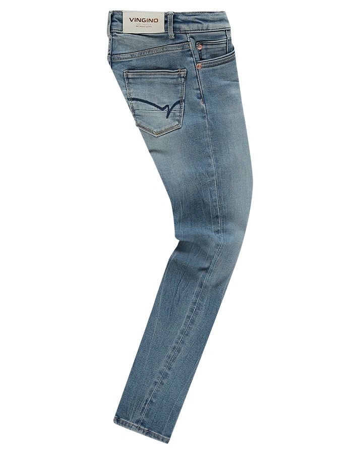Jeans-Hose BELIZE in mid blue wash