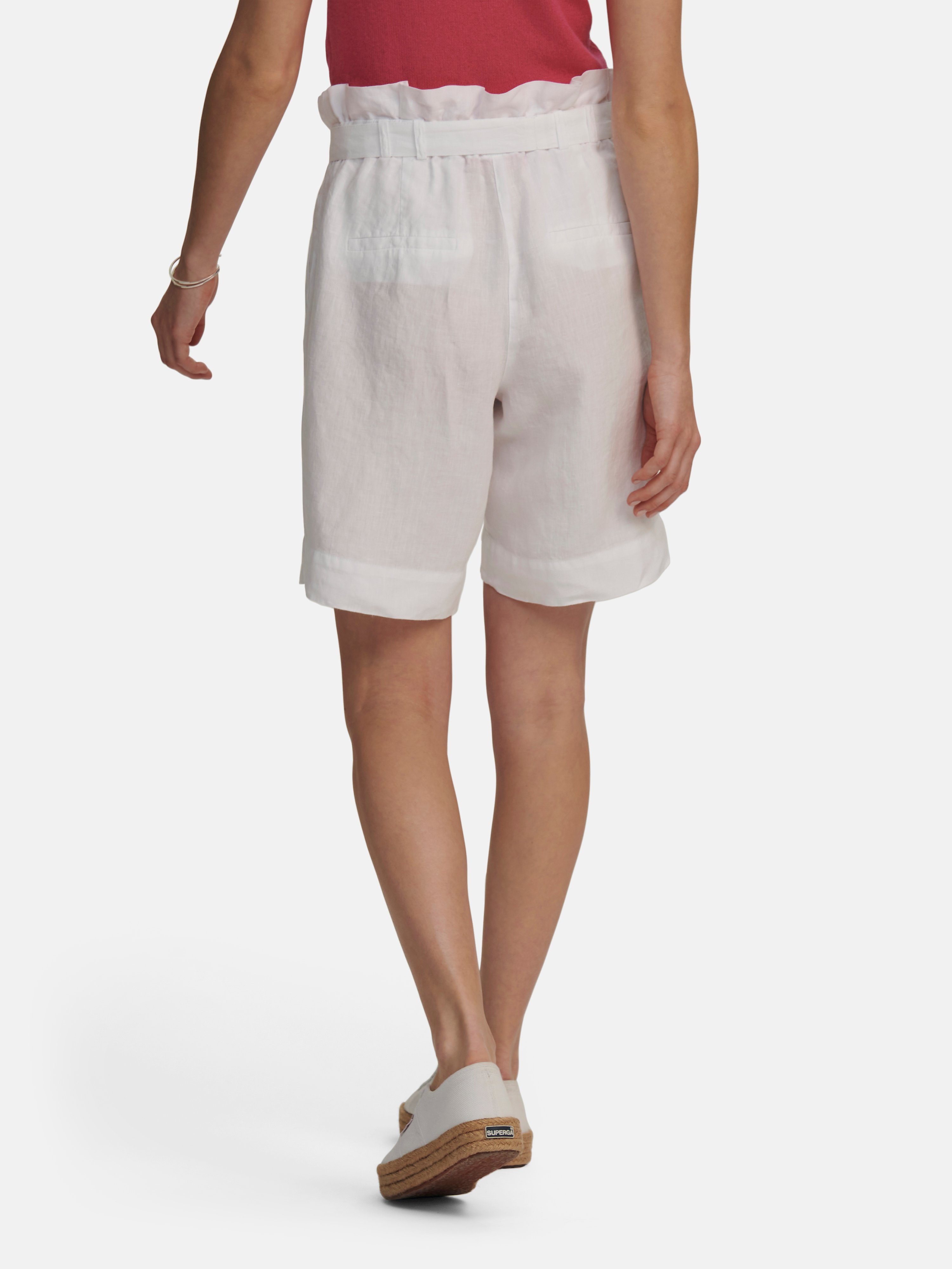 Bermudas aus 100% Leinen