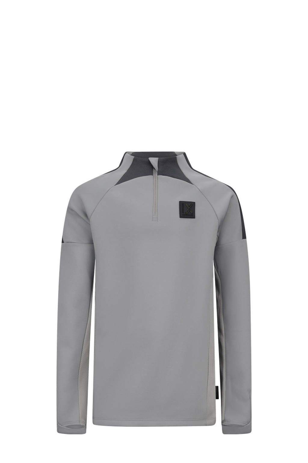 Retour Jeans longsleeve Winner met all over print lichtgrijs/grijs