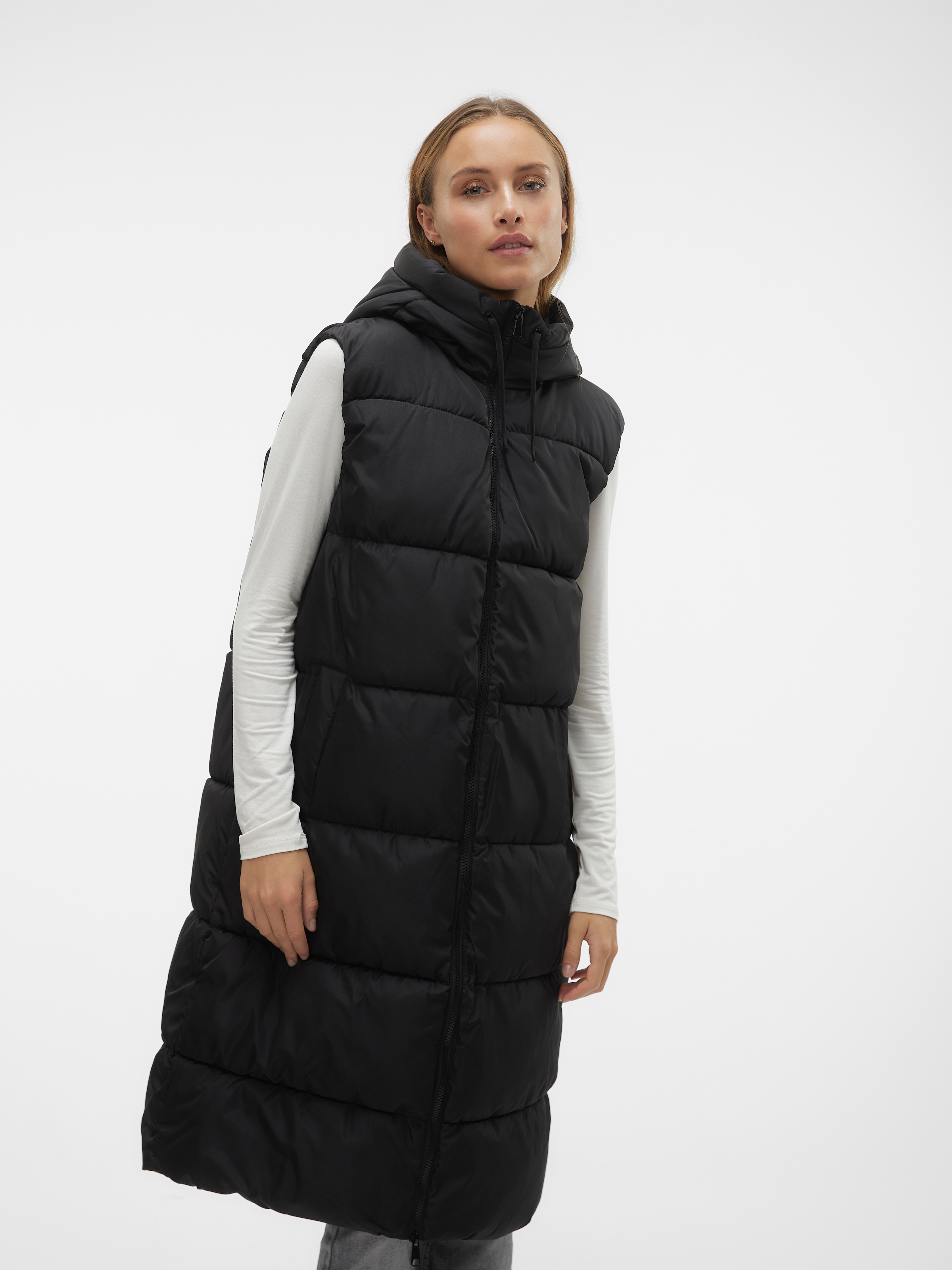 Vero Moda Steppweste »VMLIGAANE WAISTCOAT NOOS«