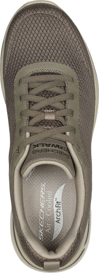Skechers Mens GOwalk Arch Fit - Classic Tpe taupe
