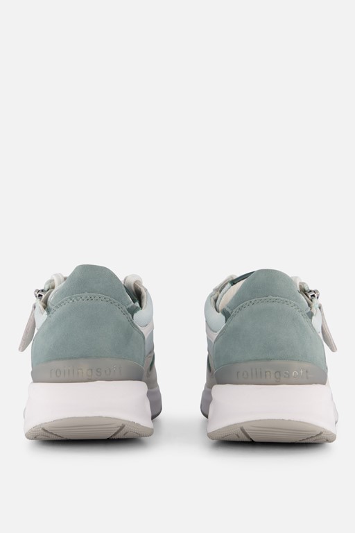 Gabor Rollingsoft Sneakers groen Suede