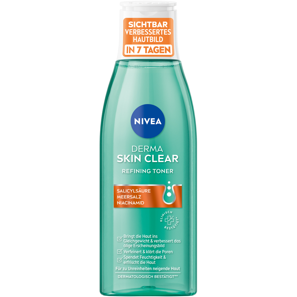Nivea Gesichtswasser Derma Skin Clear Fl 200 ml