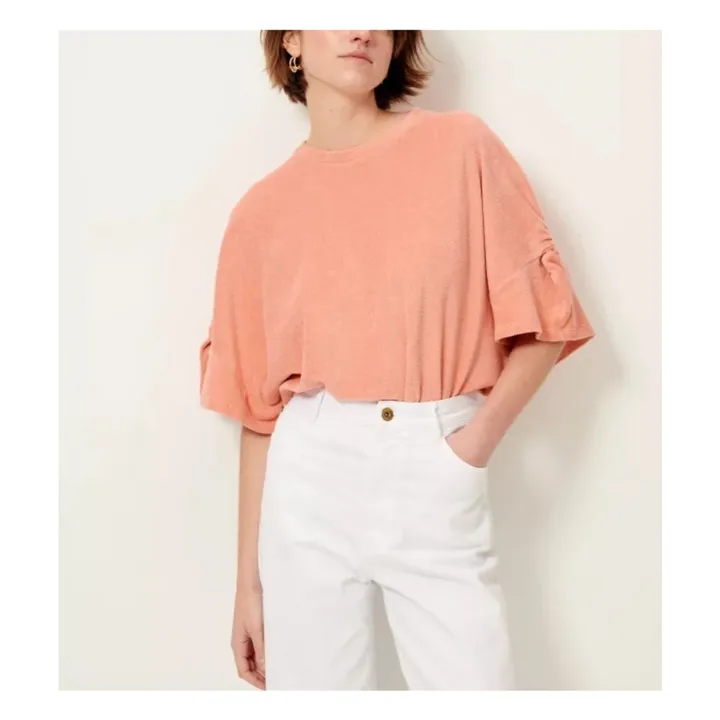 Sessùn Sweat Eponge Gali Coton Bio | Rose