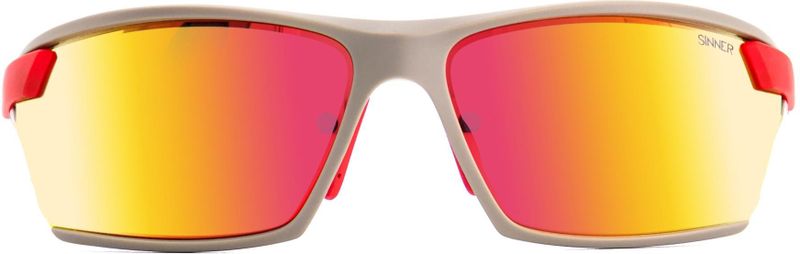 SINNER - Springhill - Sportbril - Rood - Polycarbonaat - 100% UV-bescherming