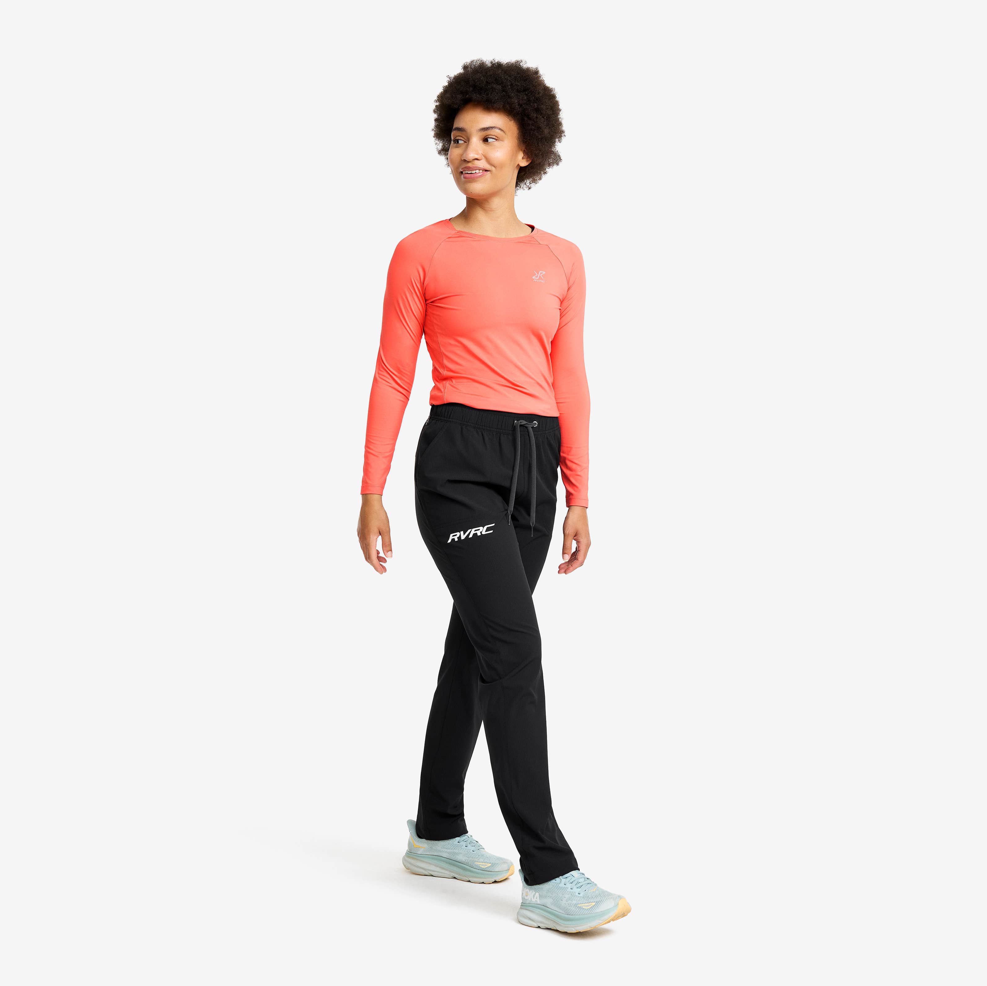 Athletic Lightweight Pants Dame Black