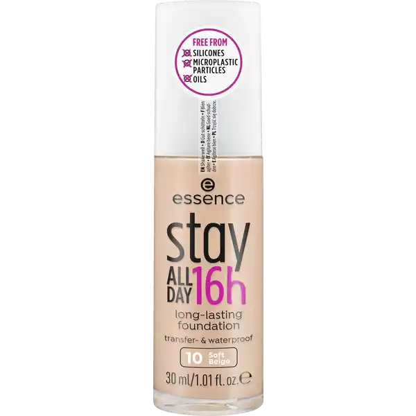 stay ALL DAY 16h long-lasting Foundation 10