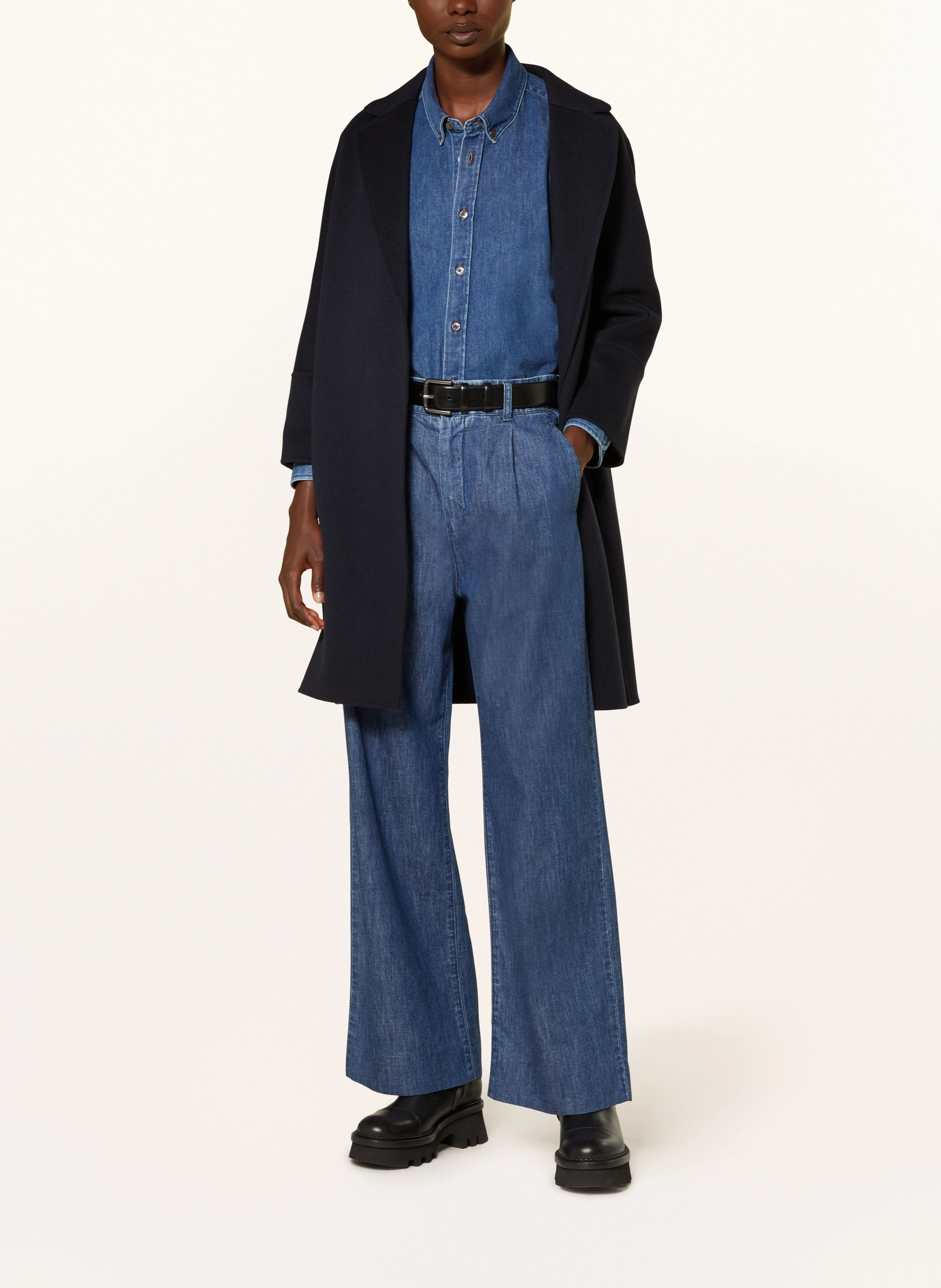 S Max Mara Marlenehose ESORDIO in Jeansoptik