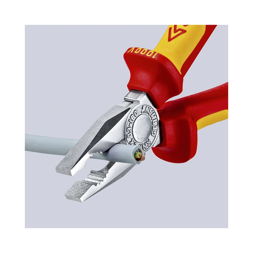 KNIPEX Kombizange isoliert VDE 180mm