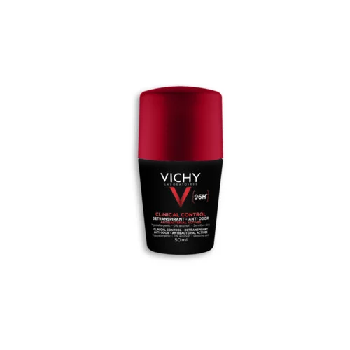 Vichy Détranspirant anti-odeur 96h - Homme - Roll-on - 50ml