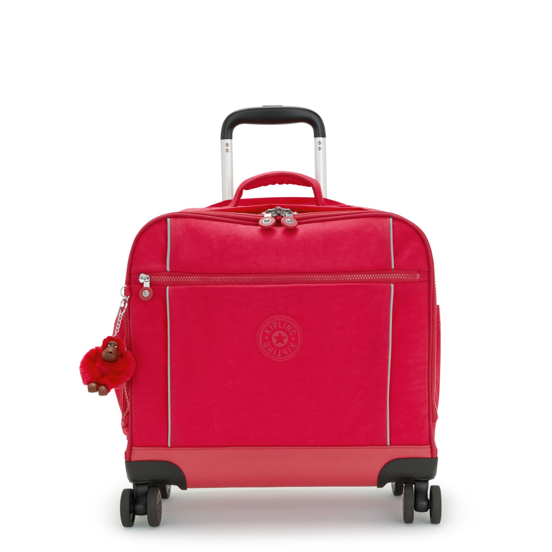 NEW STORIA Sac d'école à 4 roues pour enfants avec compartiment pour ordinateur - True Pink