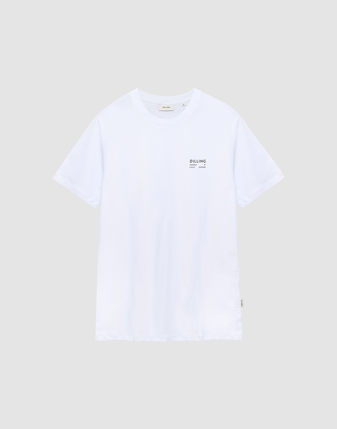 T-shirt van katoen voor heren in Bosnacht