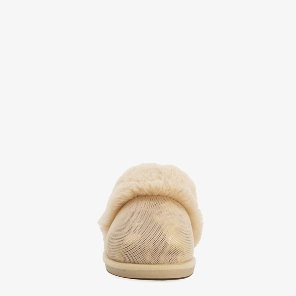 Thu!s dames pantoffels met goudkleurige details