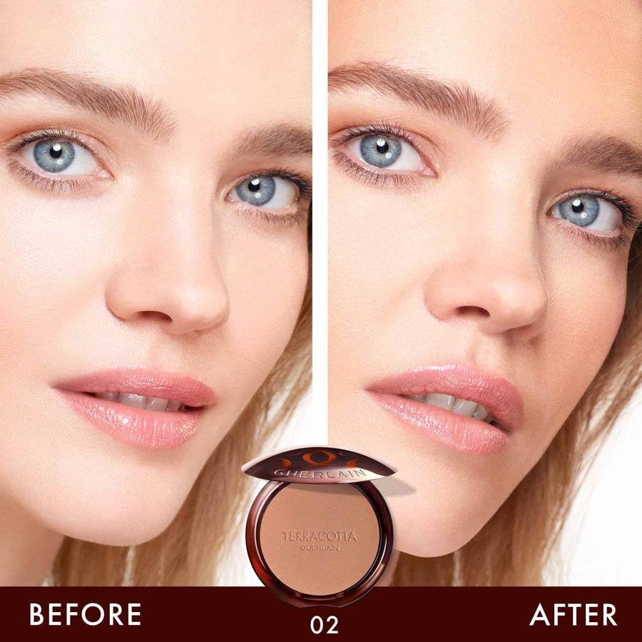 Guerlain Terracotta Natural Bronzing Powder 02 Medium Cool 10g