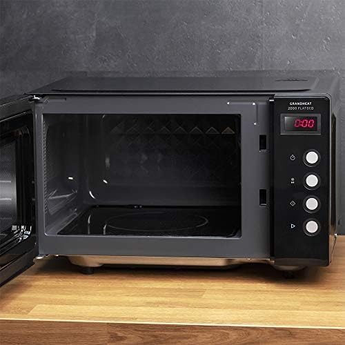 Cecotec Micro ondes numériques sans plaque GrandHeat 2010 Flatbed Steel. Puissance 700 W, Capacité 20 Litres, Grille 900 Watt, 9 Fonctions préréglées, Démarrage rapide, Nettoyage facile. : Cuisine et Maison