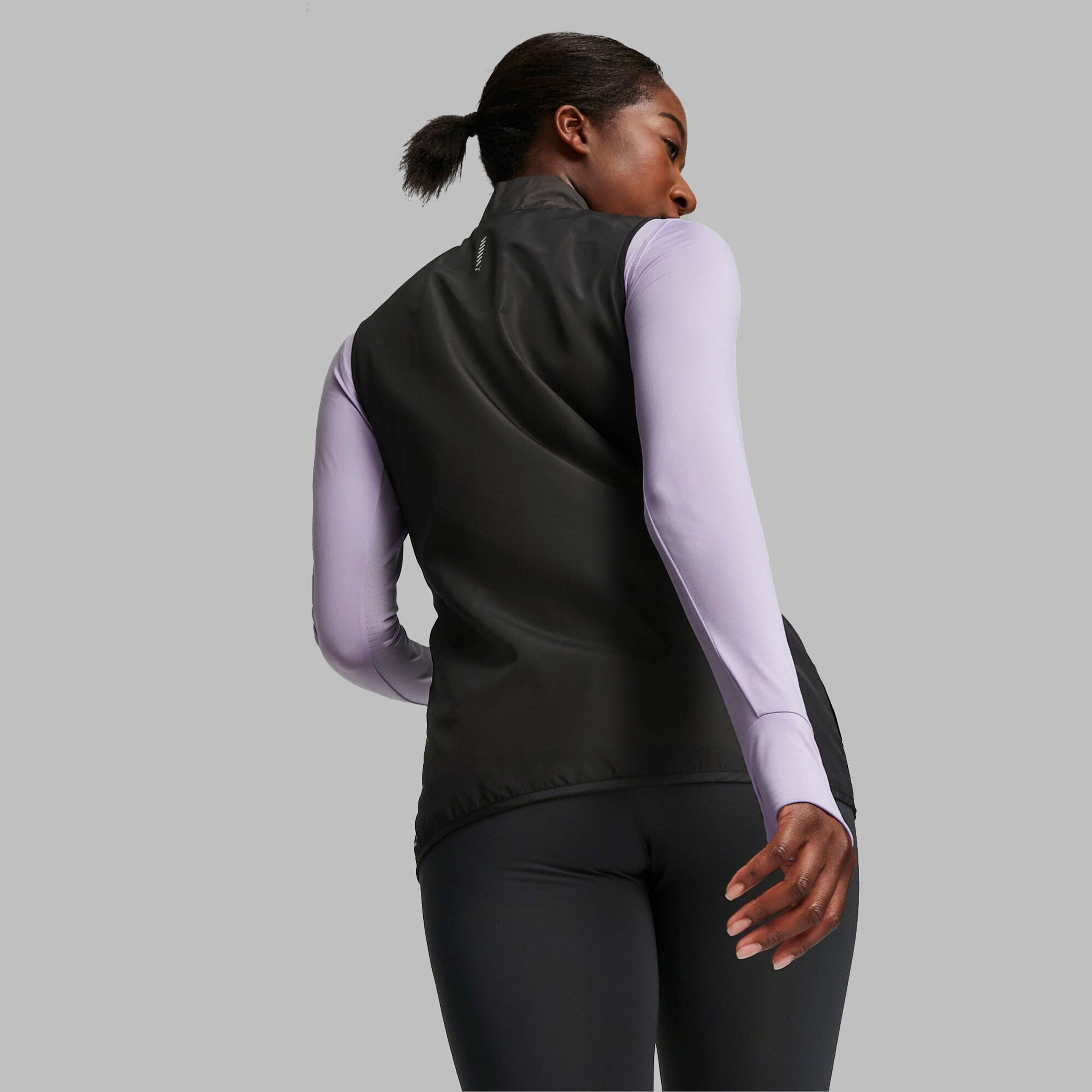 Puma Run Favorite Puffer Gilets De Course Femmes - Noir