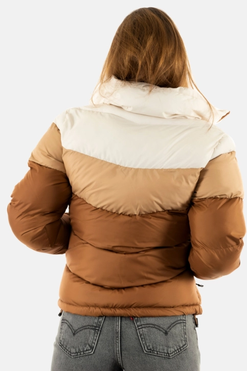 Doudounes columbia puffect ii colorblock 224 camel brown, ca