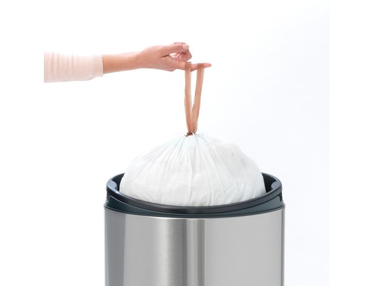 BRABANTIA - Poubelle Touch Touch bin new 40 L - matt steel - 114823