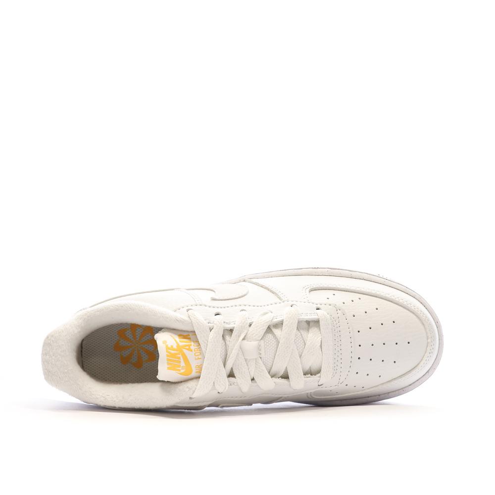 Nike Baskets Blanches Garçon Nike Air Force 1 Impact