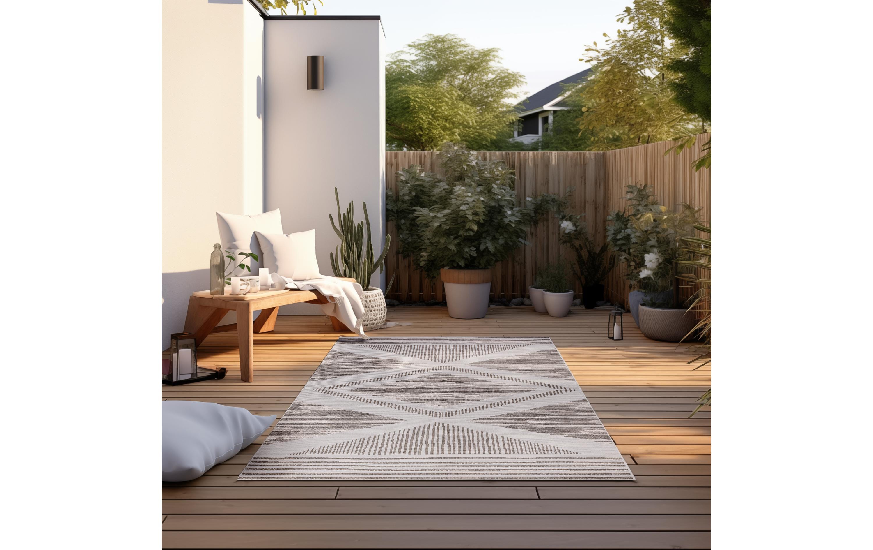 Teppich Rhombus 160 x 230 cm, LinenDesignteppich