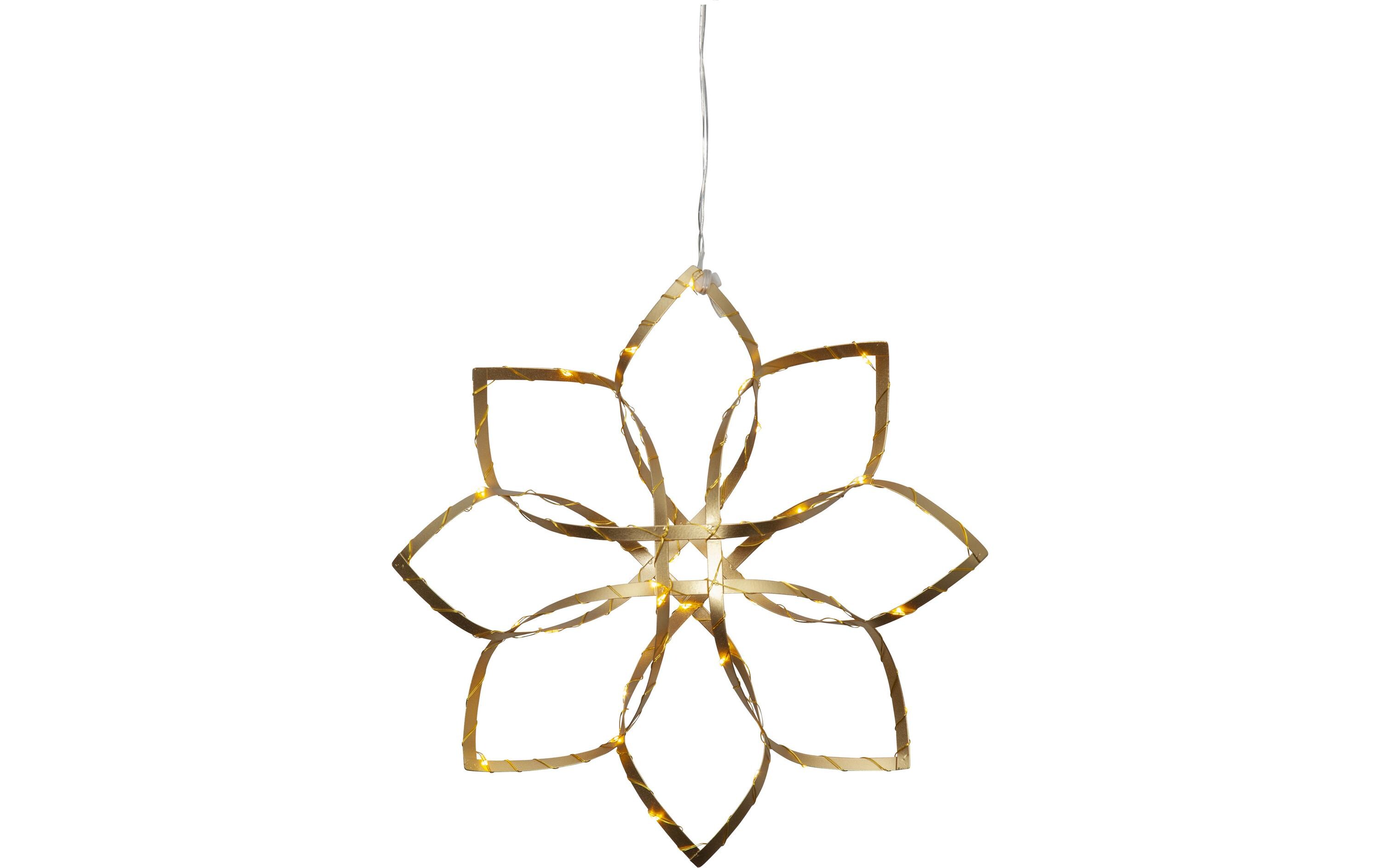 Hänger Dekoration Amaze, 36 LEDs, 30 cm, GoldLED Dekoration