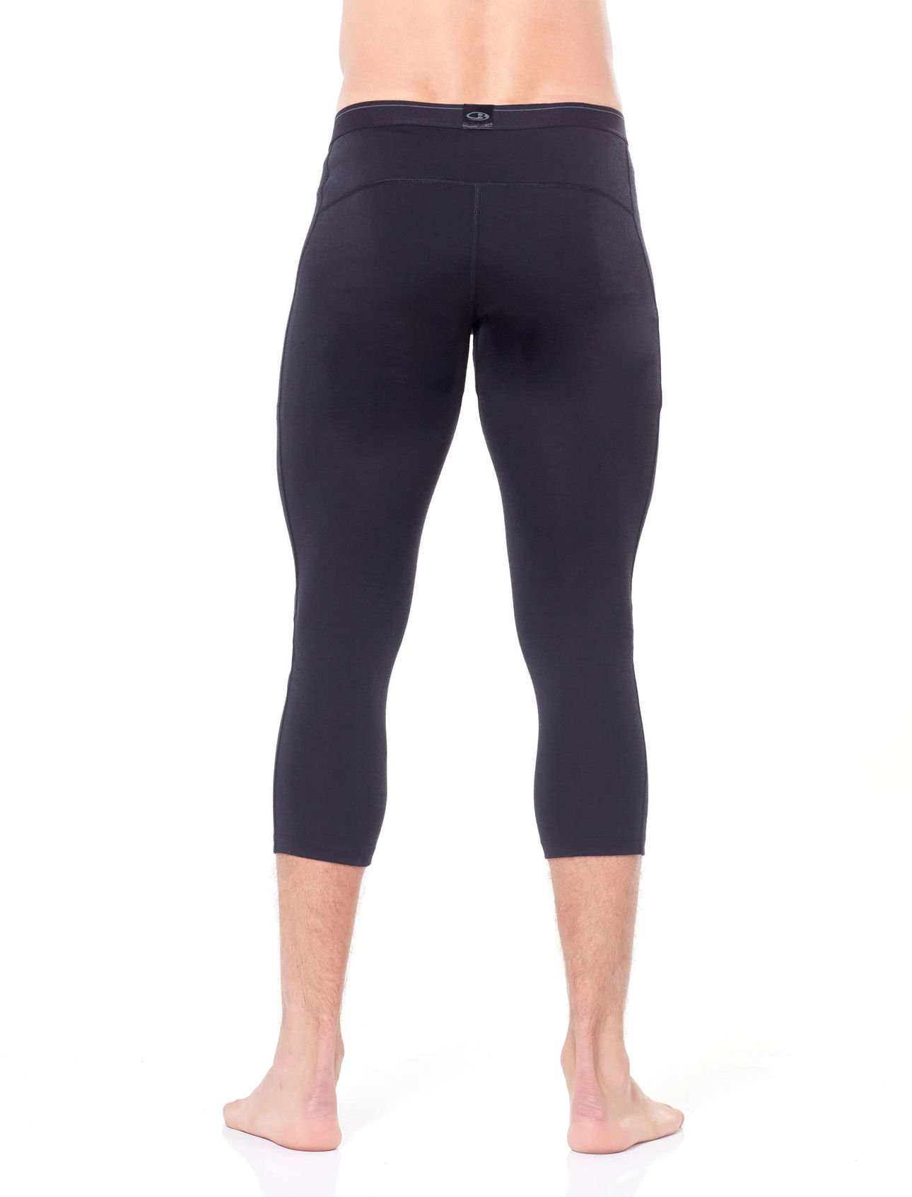 Merino 200 Oasis 3/4 Thermal Leggings Herre 001/Black/Monsoon