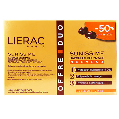 Lierac Sunissime Bronz Capsx30 Duo 50%Desc