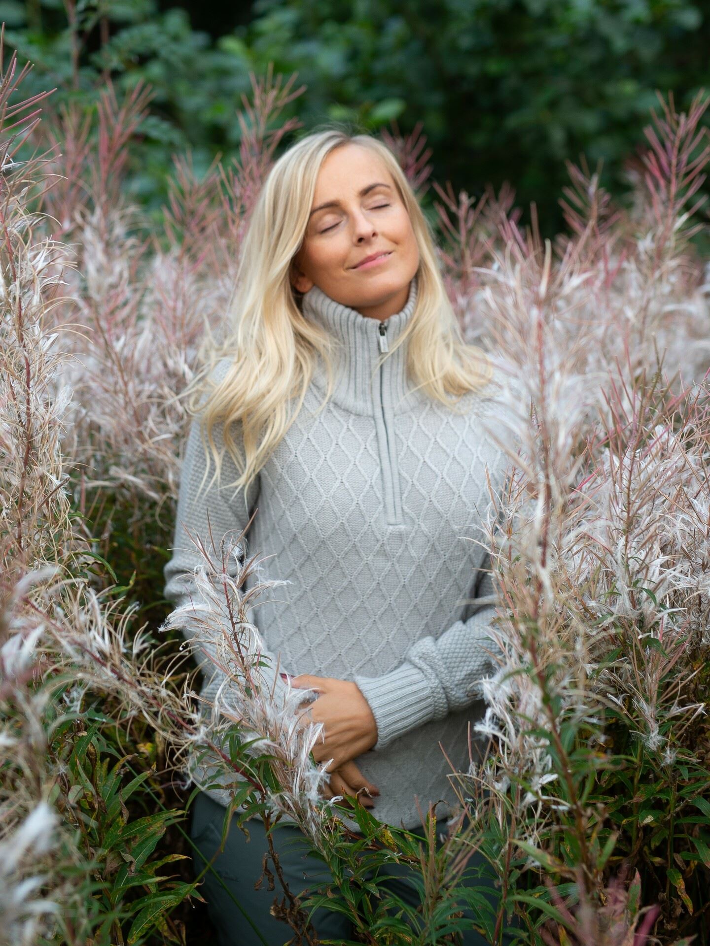 Mellow Half Zip Genser