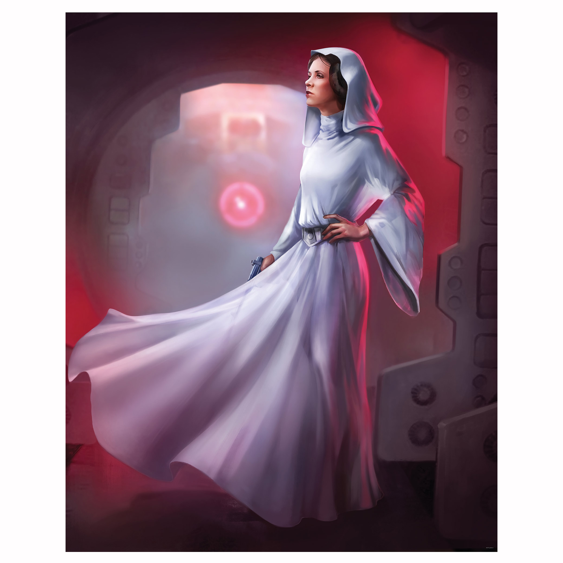 Vlies-Fototapete STAR WARS CLASSIC LEIA - 500x250 cm