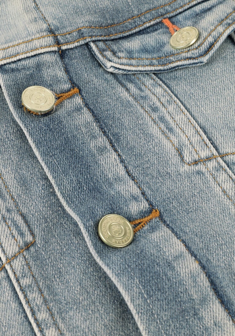 SCOTCH & SODA blauwe scotch & soda spijkerjas denim trucker jacket