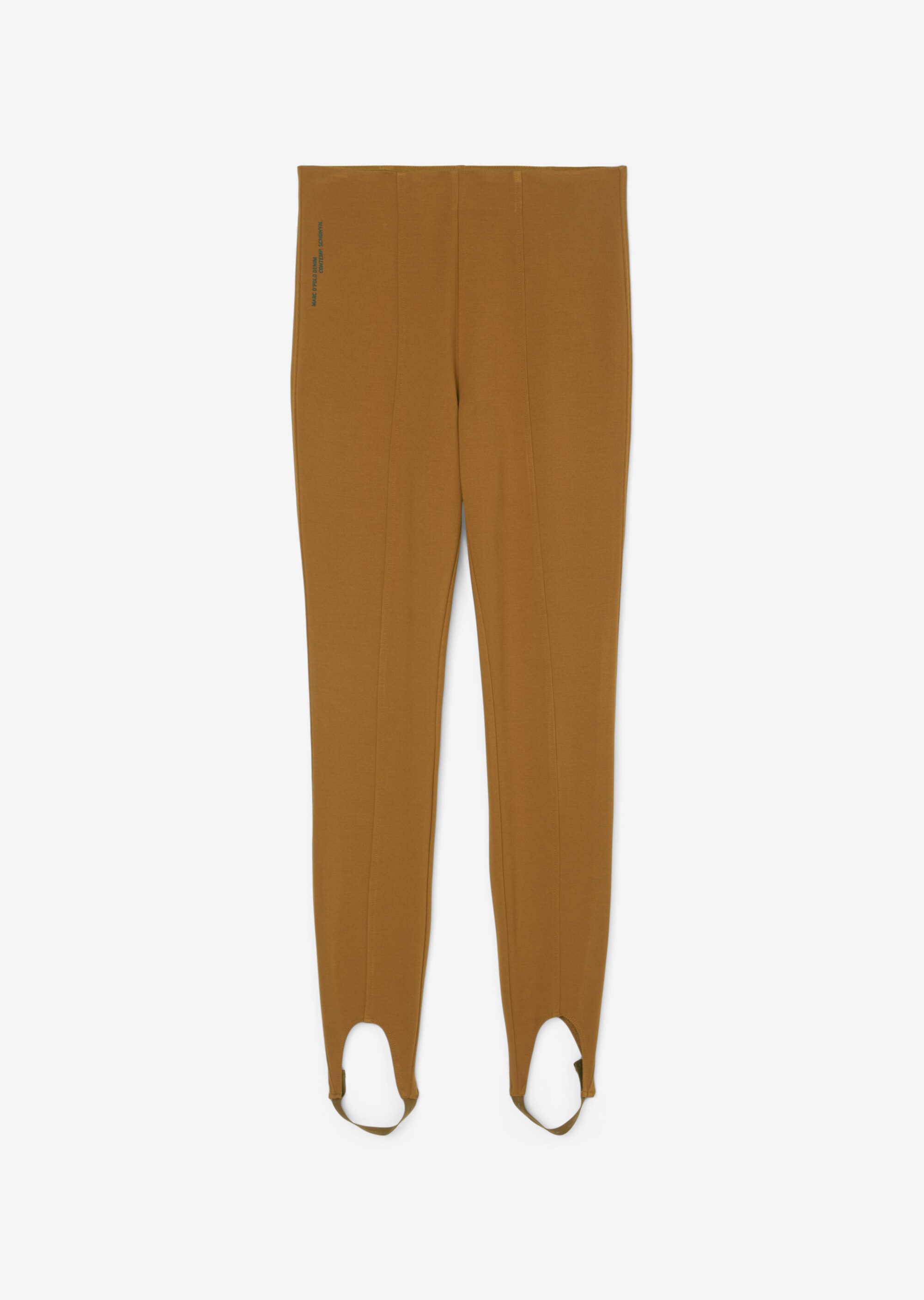 Steg-Leggings aus Stretch-Piqué