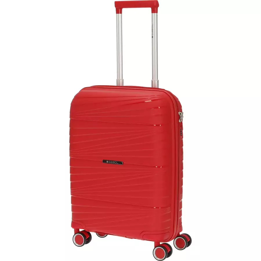 Gabol Kiba - 4-Rollen-Kabinentrolley 54 cm red