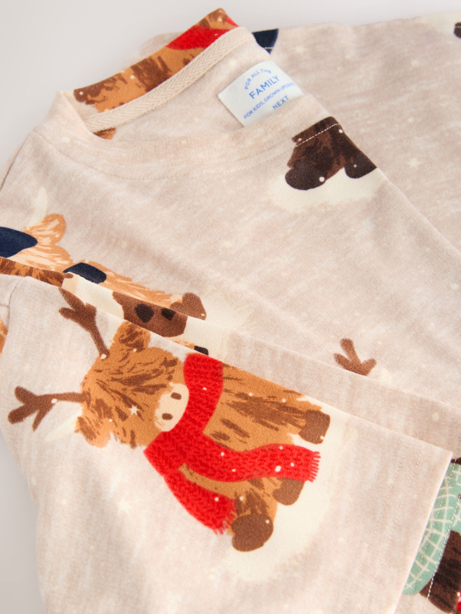 Havermout Hamish The Highland Cow - Matching Family Christmas Cosy Nightie