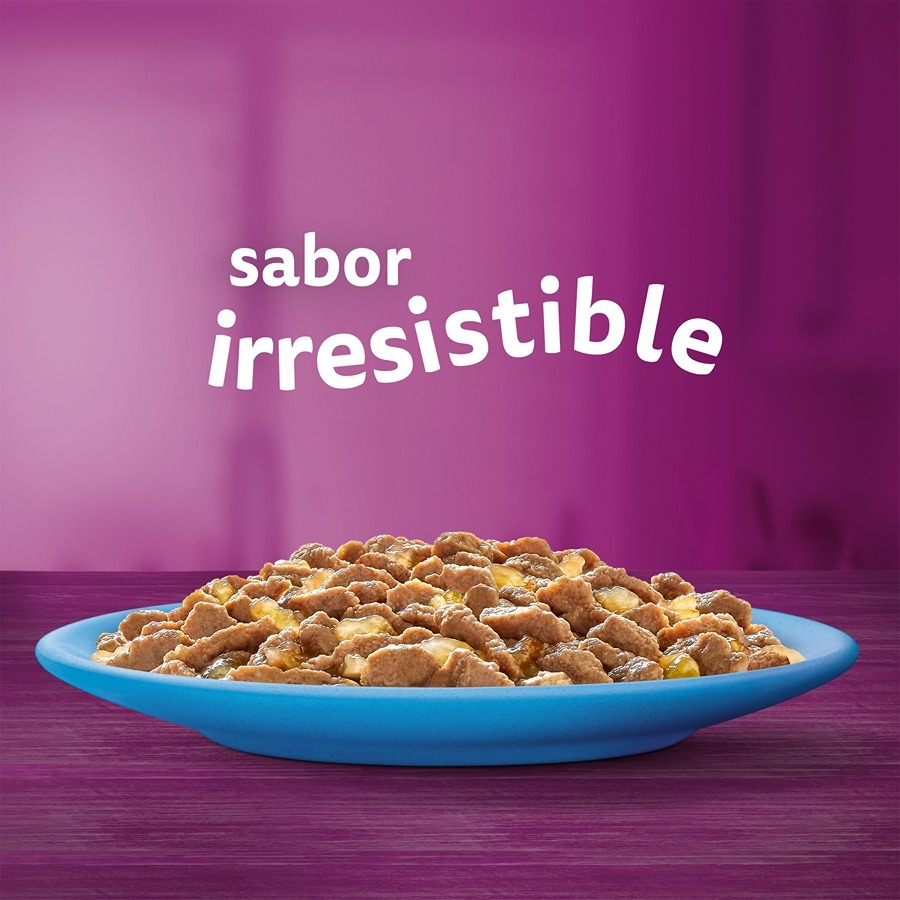 Sachê de gelatina Whiskas com salmão e atum para gatos adultos - Pacote múltiplo