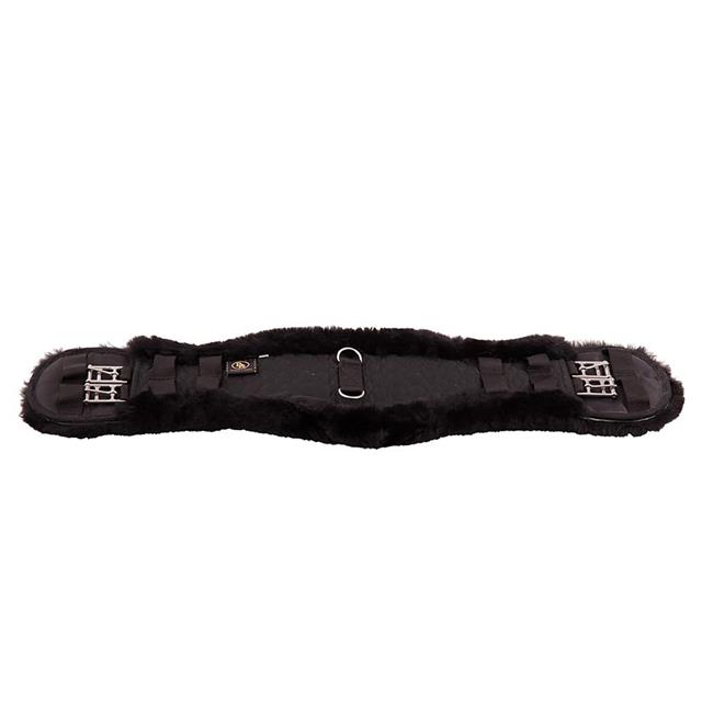 Dressuursingel BR Anatomic Schapenvacht Zwart-zwart