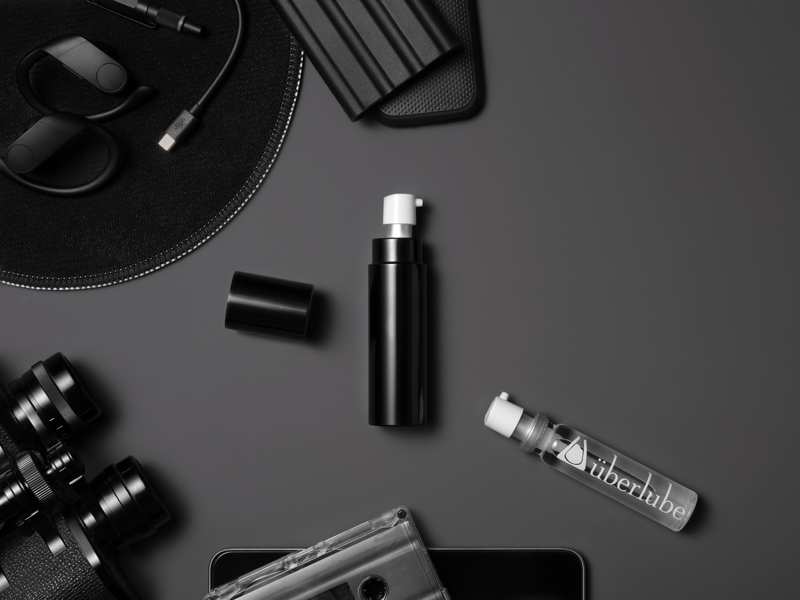 Uberlube Glijmiddel Siliconen – Good-To-Go Zwart (15 ml)