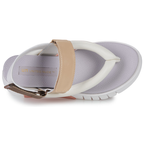 United nude - DELTA TONG - Blanc / Multicolore