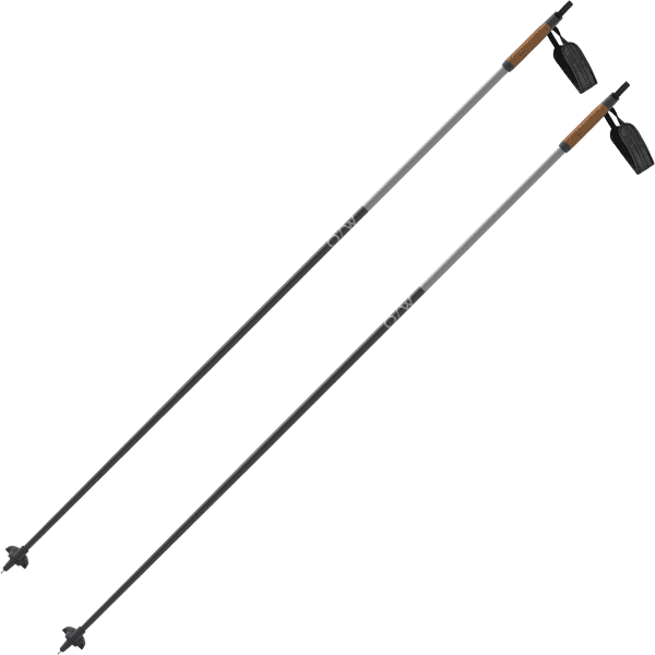 Bâton ski de fond ONE WAY DIAMOND 3 BLACK/LIGHT GREY