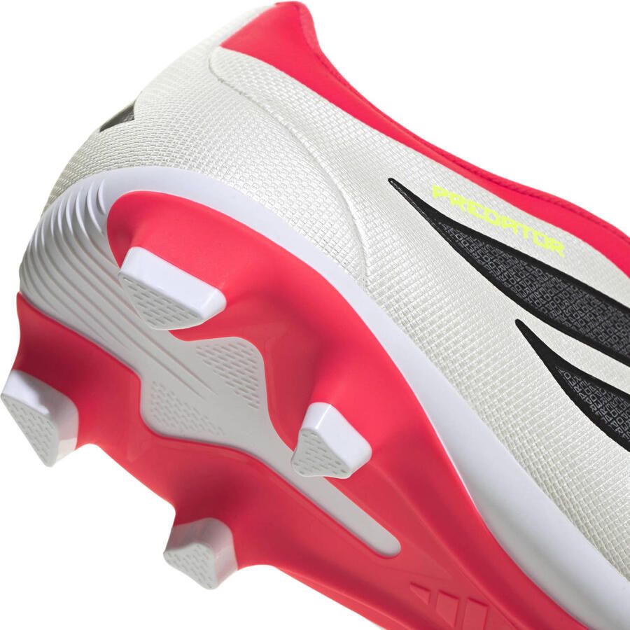 Adidas Perfor ce Predator Club Fold-Over Tongue Firm Ground Multi Ground Voetbalschoenen Unisex Rood