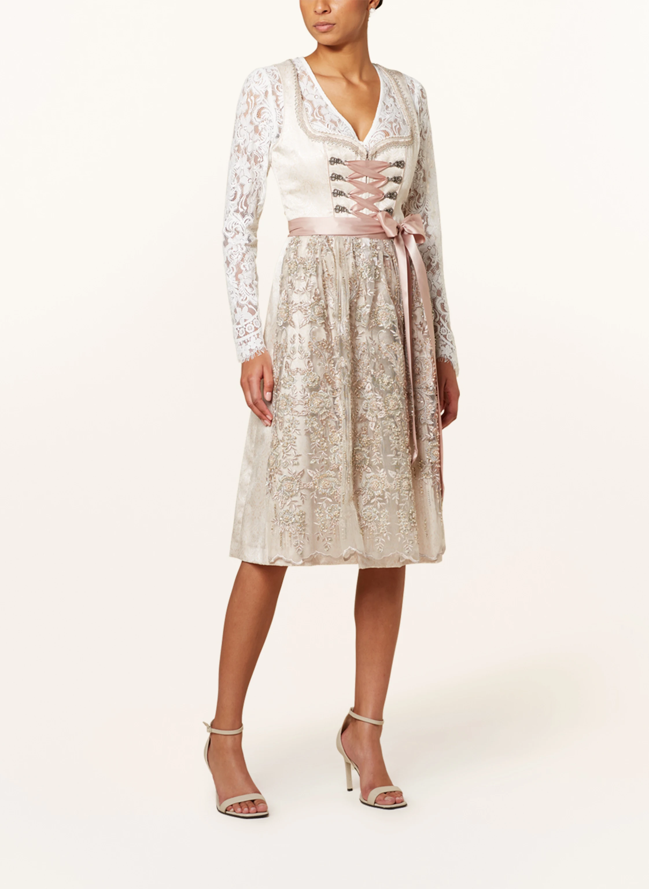 KRÜGER Dirndl JAEL mit Pailletten und Perlen