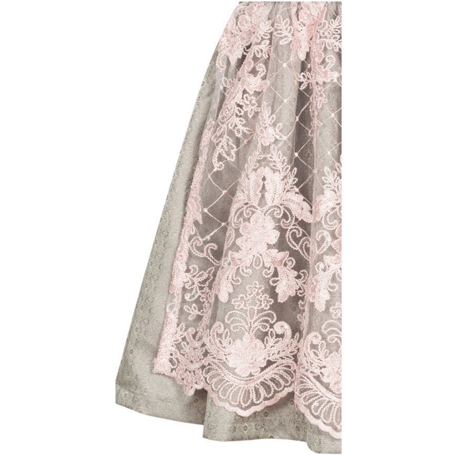 Nübler Kinderdirndl 3-teilig Rossi Silber