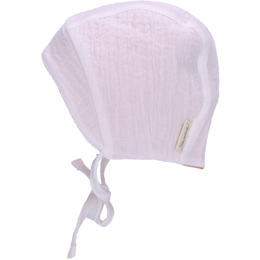 Sterntaler Wende Baby Mütze Uni braun