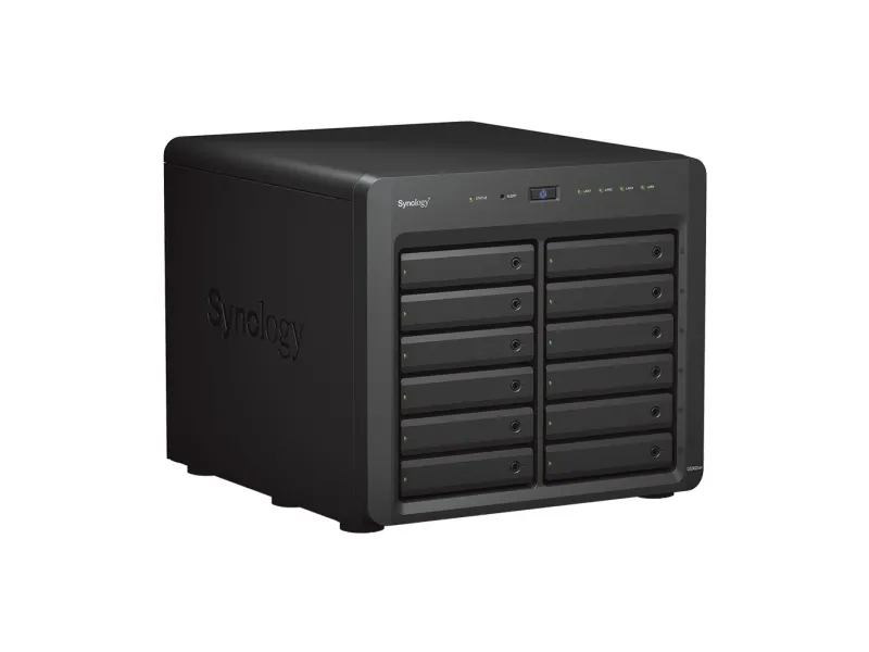 Synology Disk Station DS3622XS  - NAS-server - 12 bays - SATA 6Gb/s - RAID 0, 1, 5, 6, 10, JBOD, RAID F1 - RAM 16 GB - Gigabit Ethernet / 10 Gigabit Ethernet - iSCSI support