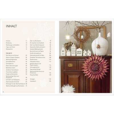Weihnachtliche Papierdeko