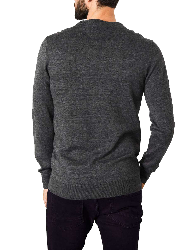 PETROL IND PULL EN TRICOT FIN BLACK