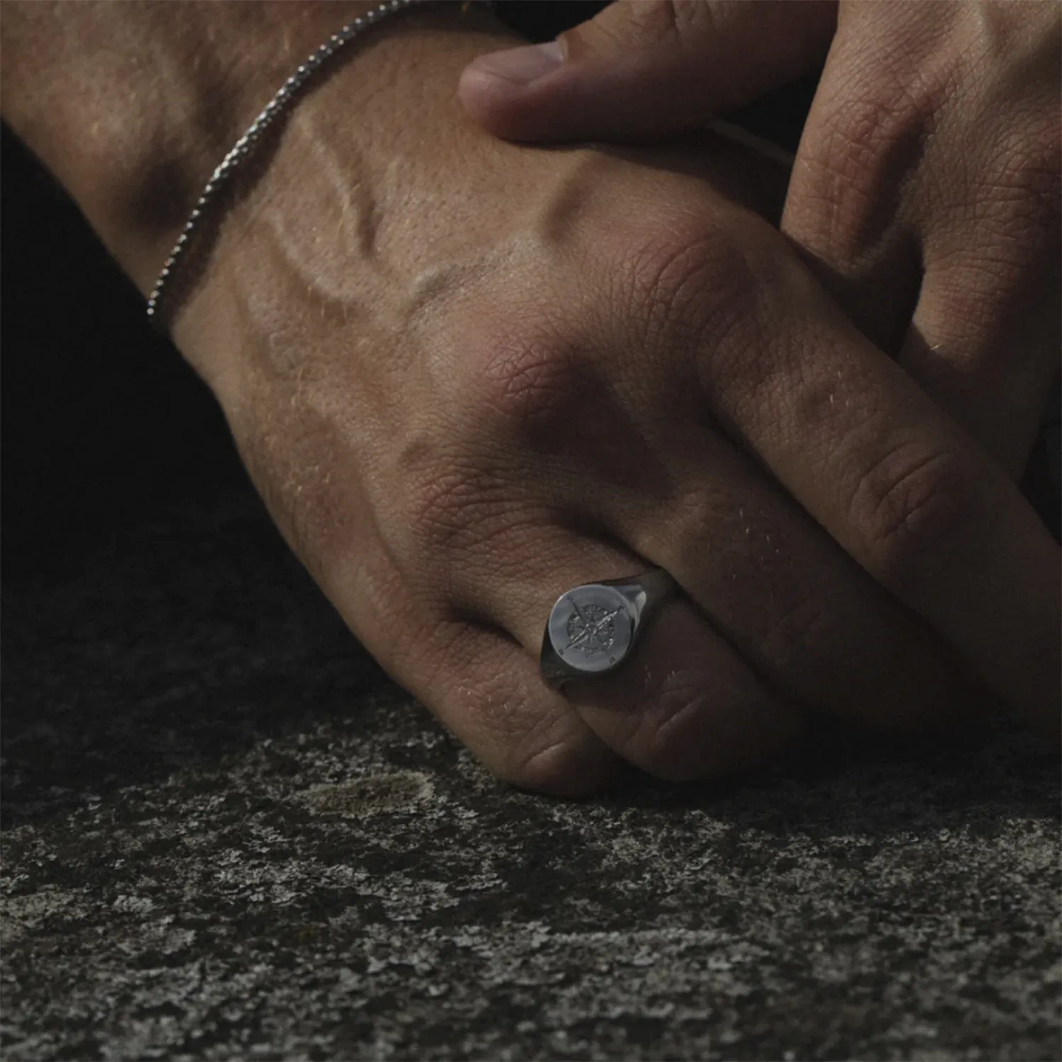 Paul Hewitt Windrose Ring Rustfrit Stål PH-JE-1173